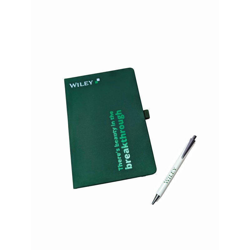 Wiley Notebook and Pen